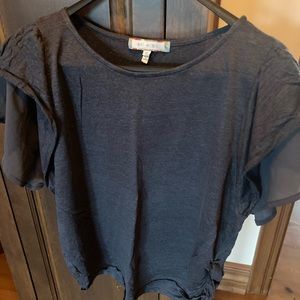 Cute feminine top Eri + Ali from Anthropologie size M